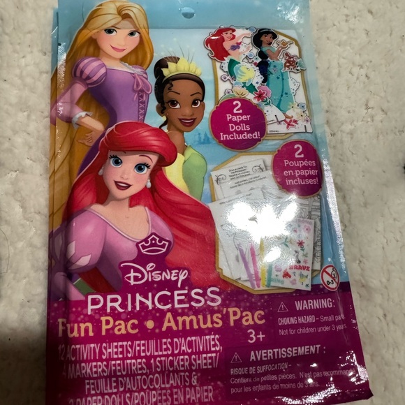 Disney Princess Birthday Party Pack of 6 Sets - Picture 2 of 7